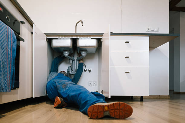 Professional Pipe Repair technician working in Denton, TX